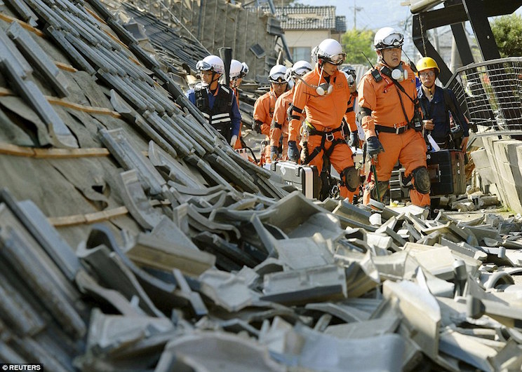Terremoto en Japón